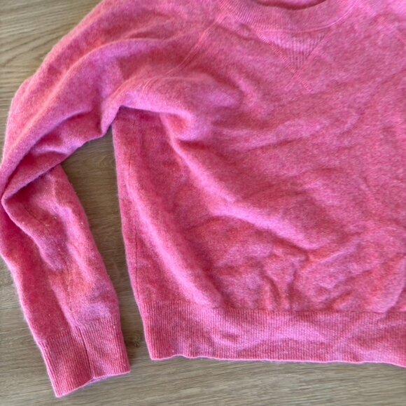 ** Quince cashmere crewneck sweater pink XS - Picture 2 of 6